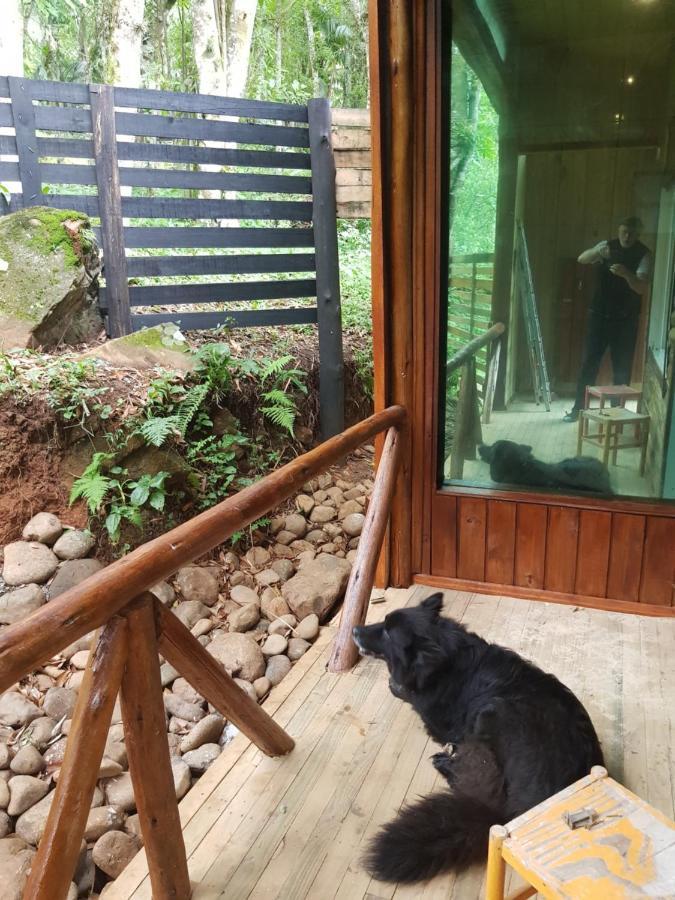Chale Espelhado No Itaimbezinho Villa Praia Grande  Luaran gambar